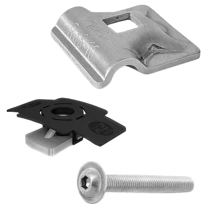 K2 Systems Lightning Protection Clamp 8mm Set